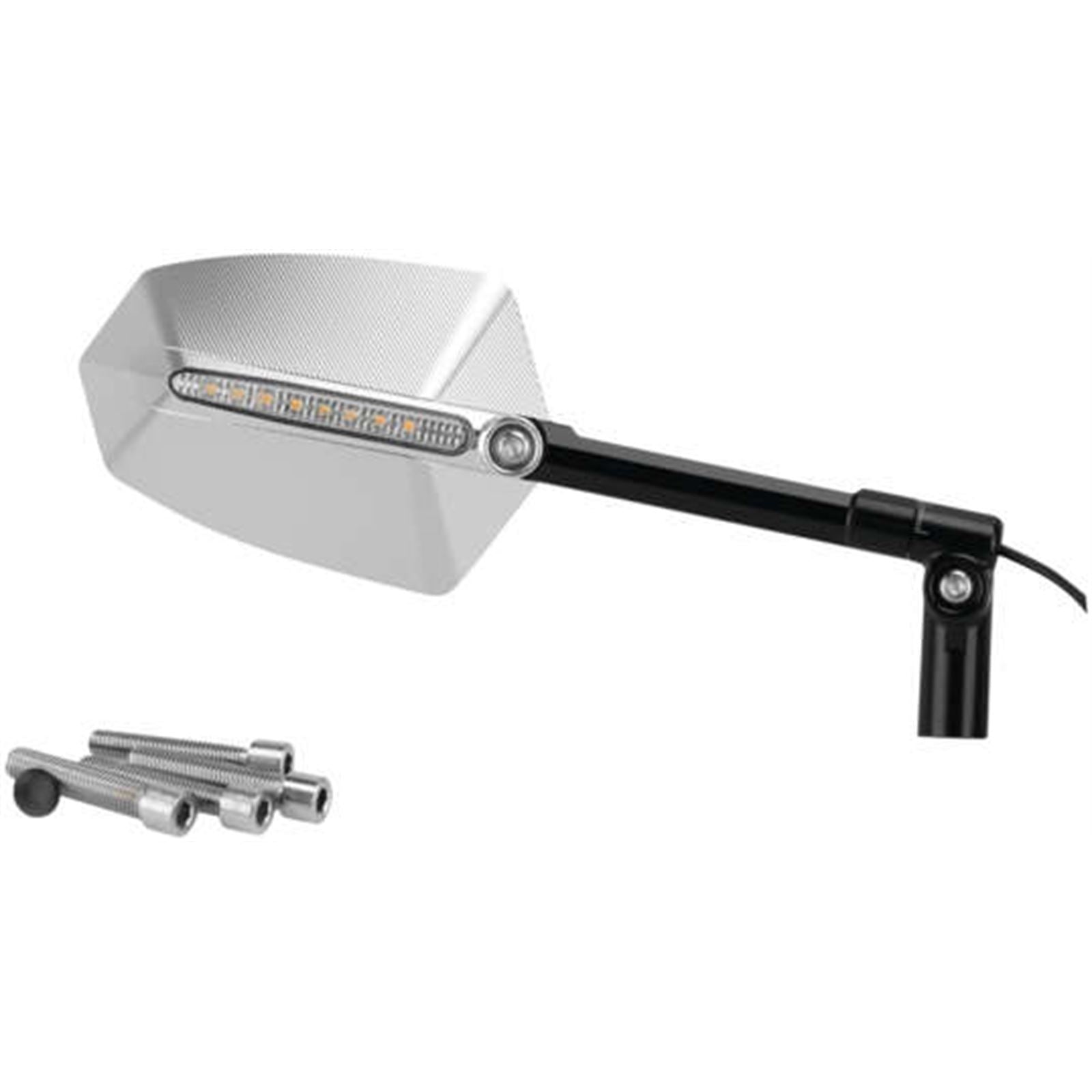 Puig GTI Turn Signal Mirror Black/Aluminum, Right 015ND_985924