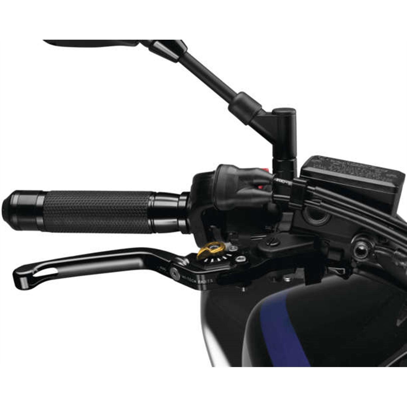 Puig Brake Lever Foldable Brake, Black/Gold 110NO_994200