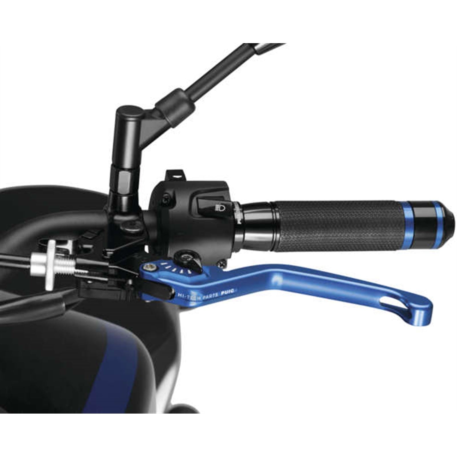 Puig Clutch Lever Non-Foldable Clutch, Blue/Black 220AN_981598