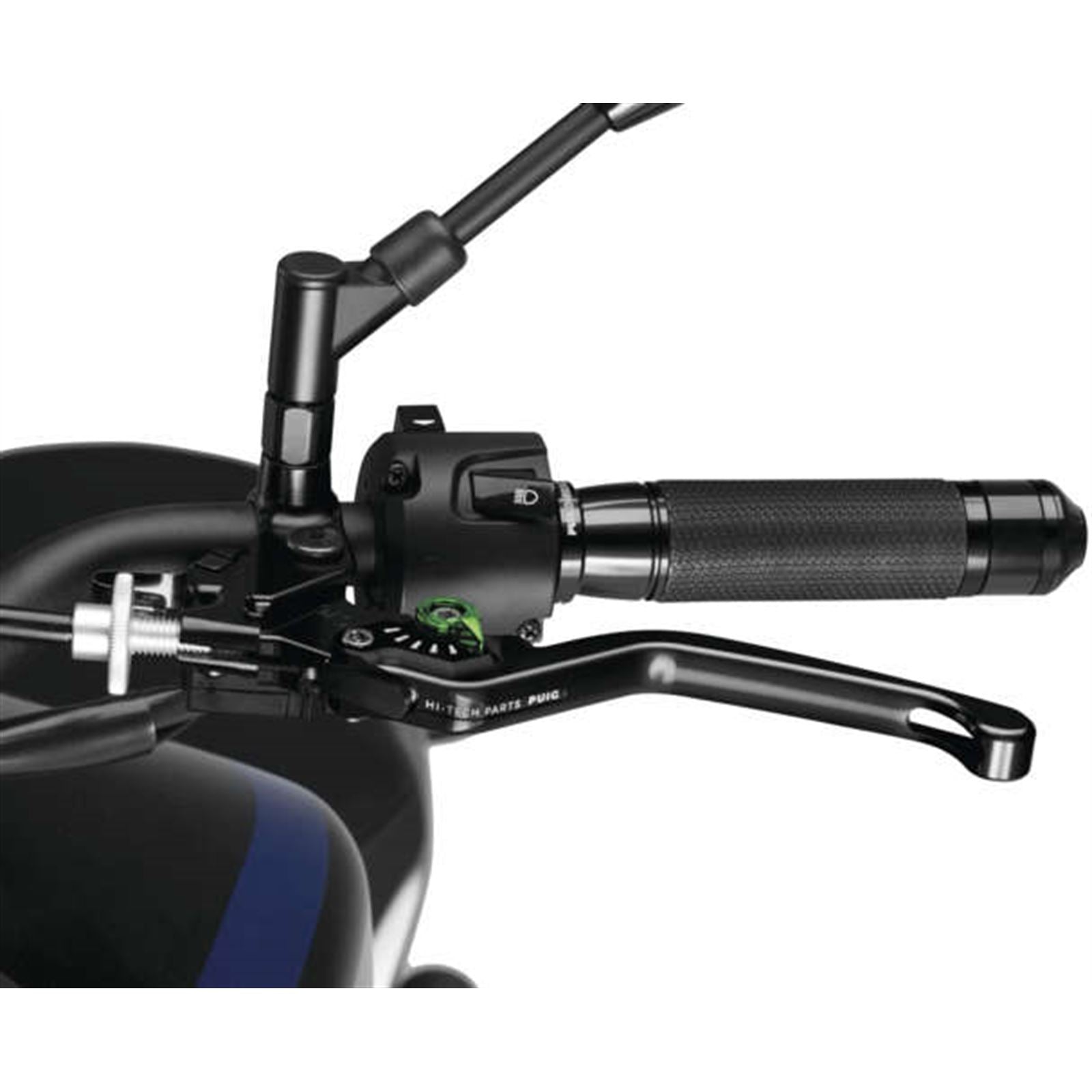 Puig Clutch Lever Non-Foldable Clutch, Black/Green 220NV_985835