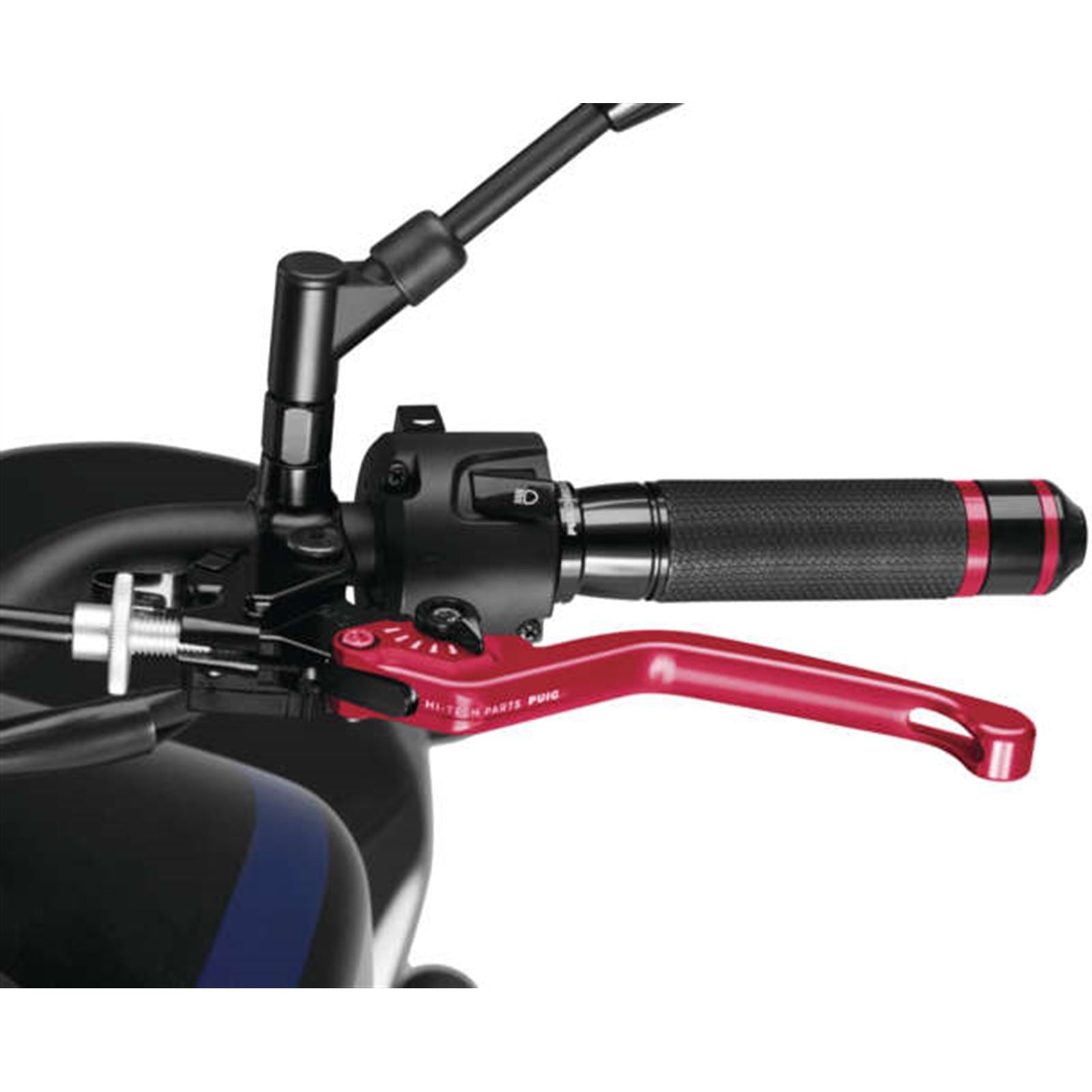 Puig Clutch Lever Non-Foldable Clutch, Red/Black 220RN_982278