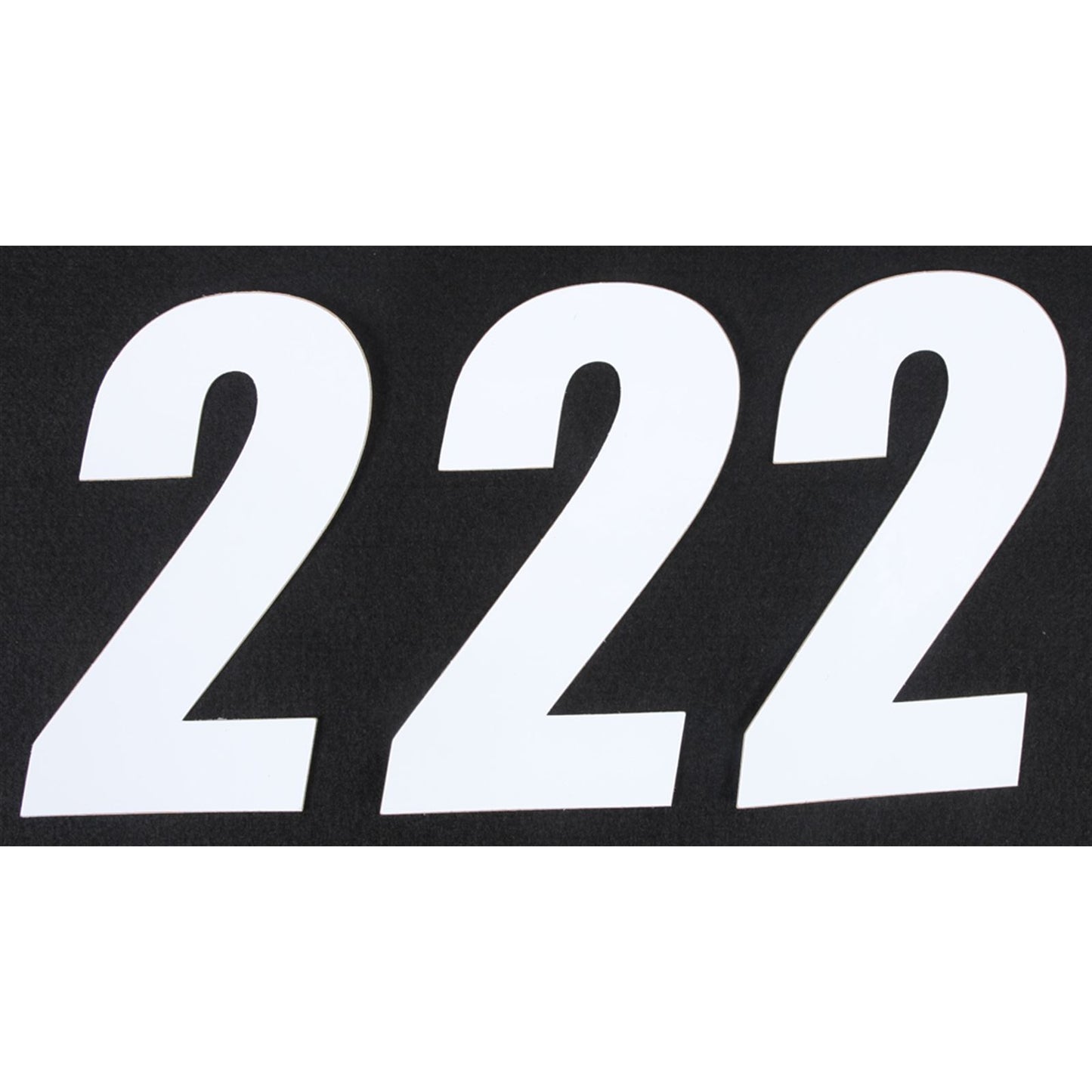 D'Cor Number 2 White 6" - 3/Pack [MPN: 45-16-2]_194260