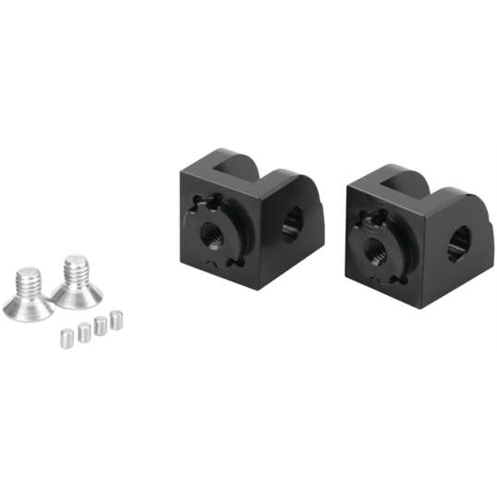 Puig Adjustable Footpeg Adaptors Rider fits Suzuki GSX-R [MPN: 20234N]_987207