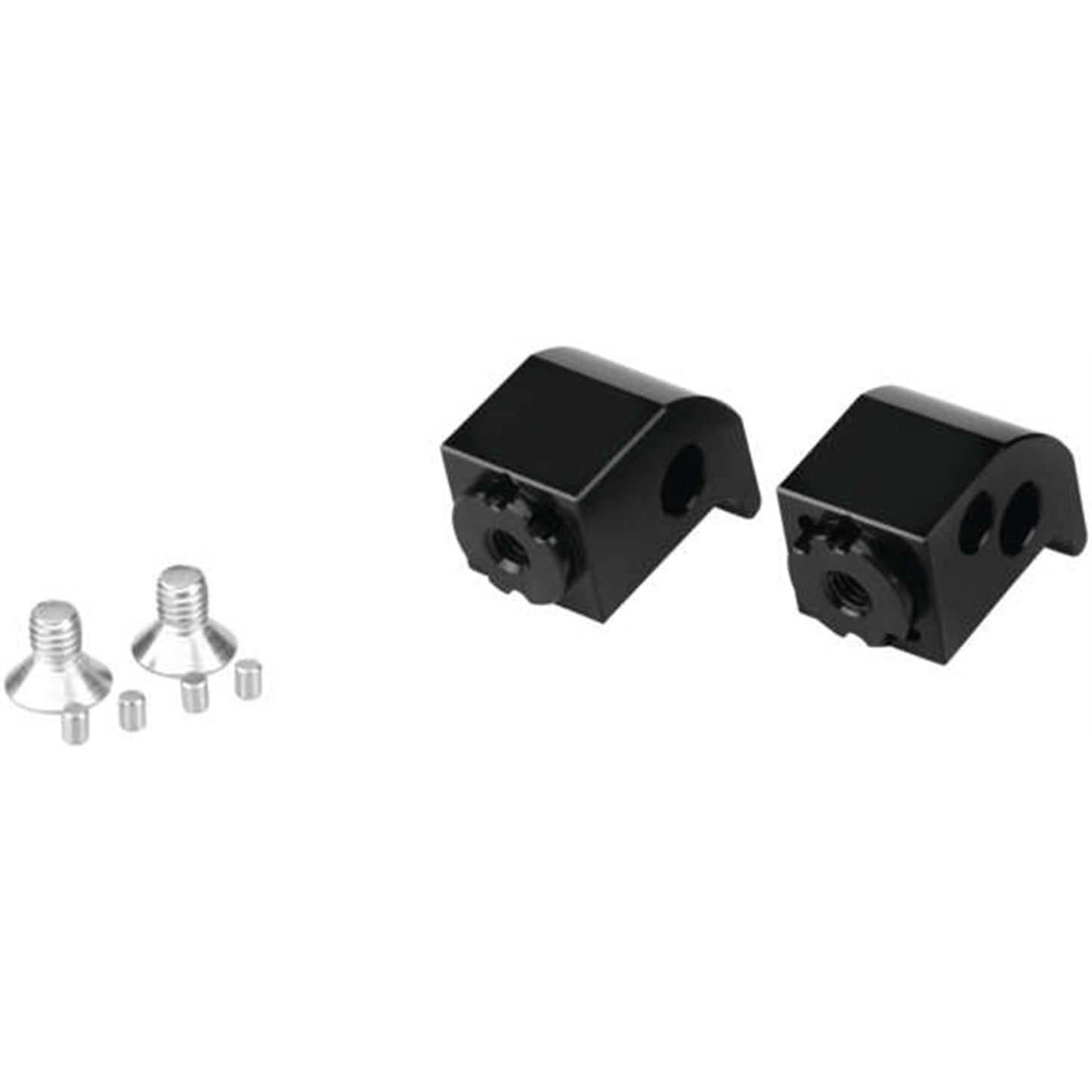 Puig Adjustable Footpeg Adaptors Passenger fits Yamaha YZF-R3 [MPN: 20253N]_993742