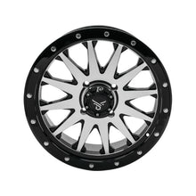 QuadBoss Wagon Wheel 18x7, 4/156, 4+3, Black/Machined RT-GW106187156BMA_899255