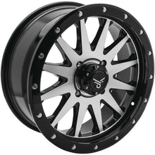 QuadBoss Wagon Wheel 18x7, 4/137, 5+2, Black/Machined RT-GW106187137BMA_989723