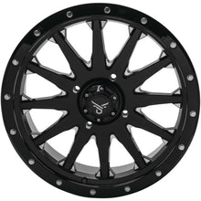 QuadBoss Wagon Wheel 20x7, 4/156, 4+3, Black/Milled RT-GW106207156BMIA_987506