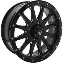 QuadBoss Wagon Wheel 20x7, 4/156, 4+3, Black/Milled RT-GW106207156BMIA_987519