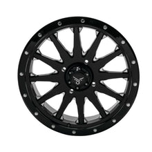 QuadBoss Wagon Wheel 20x7, 4/137, 5+2, Black/Milled RT-GW106207137BMIA_899256