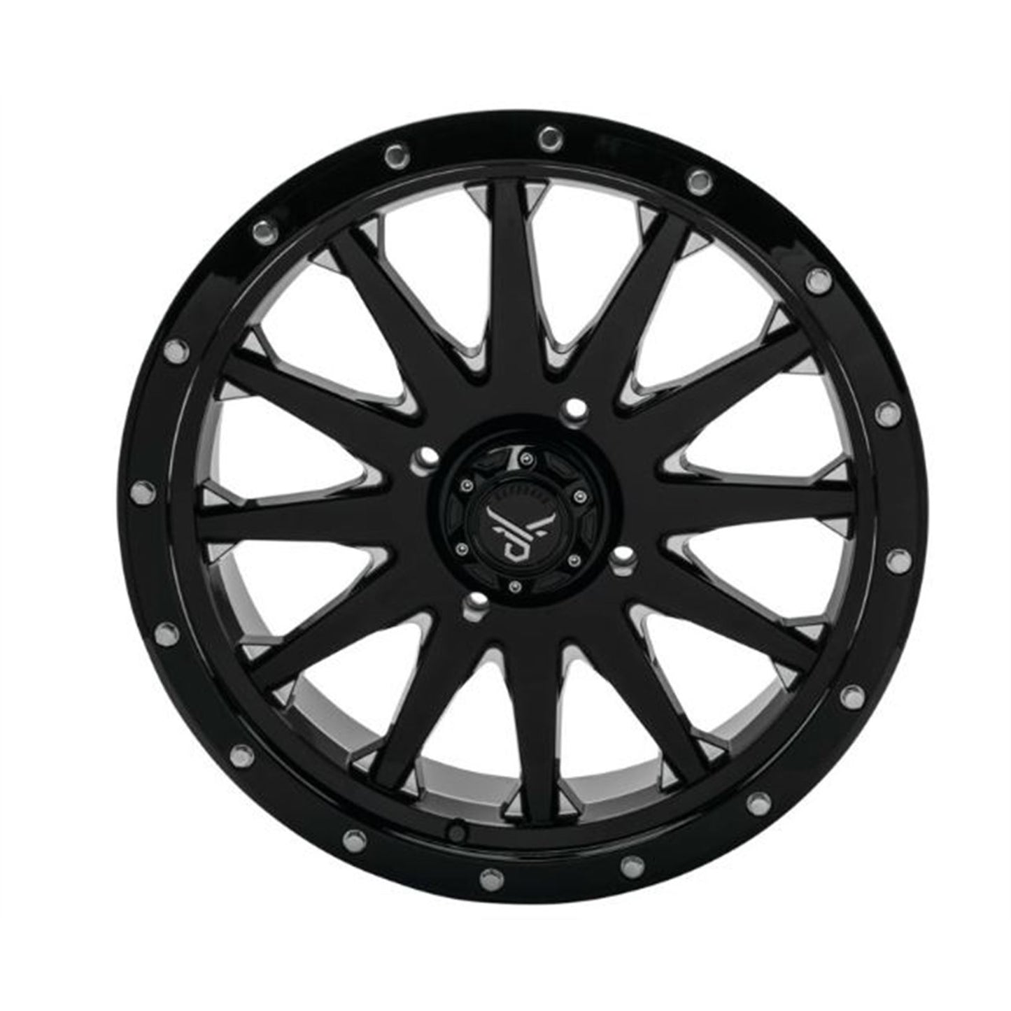 QuadBoss Wagon Wheel 20x7, 4/137, 5+2, Black/Milled RT-GW106207137BMIA_899256
