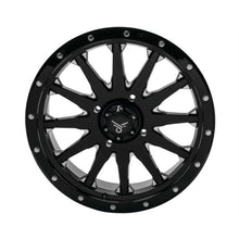 QuadBoss Wagon Wheel 18x7, 4/137, 4+3, Black/Milled RT-GW106187137BMIA_899258