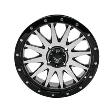 QuadBoss Wagon Wheel 20x7, 4/156, 4+3, Black/Machined RT-GW106207156BMA_899259