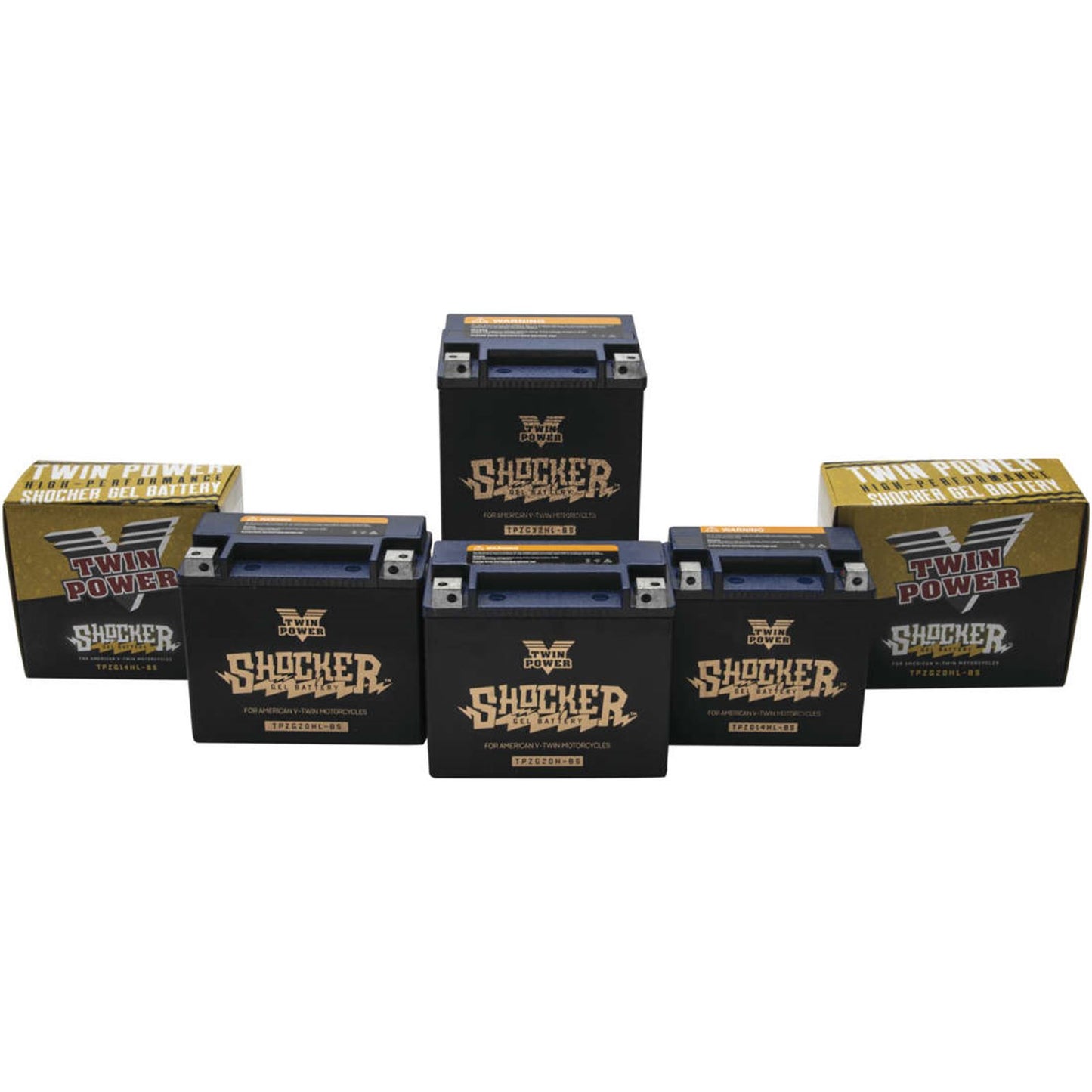 Twin Power Shocker® Gel YTX14L Battery TPZG14HL-BS_996230