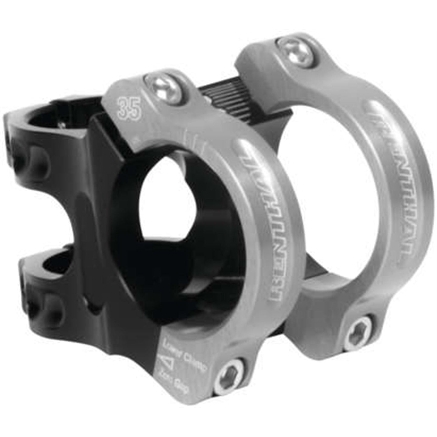 Renthal Apex 35 Stem Clamp: 35mm L: 40mm - Black/Gold [MPN: STM118-BKAG]_983913