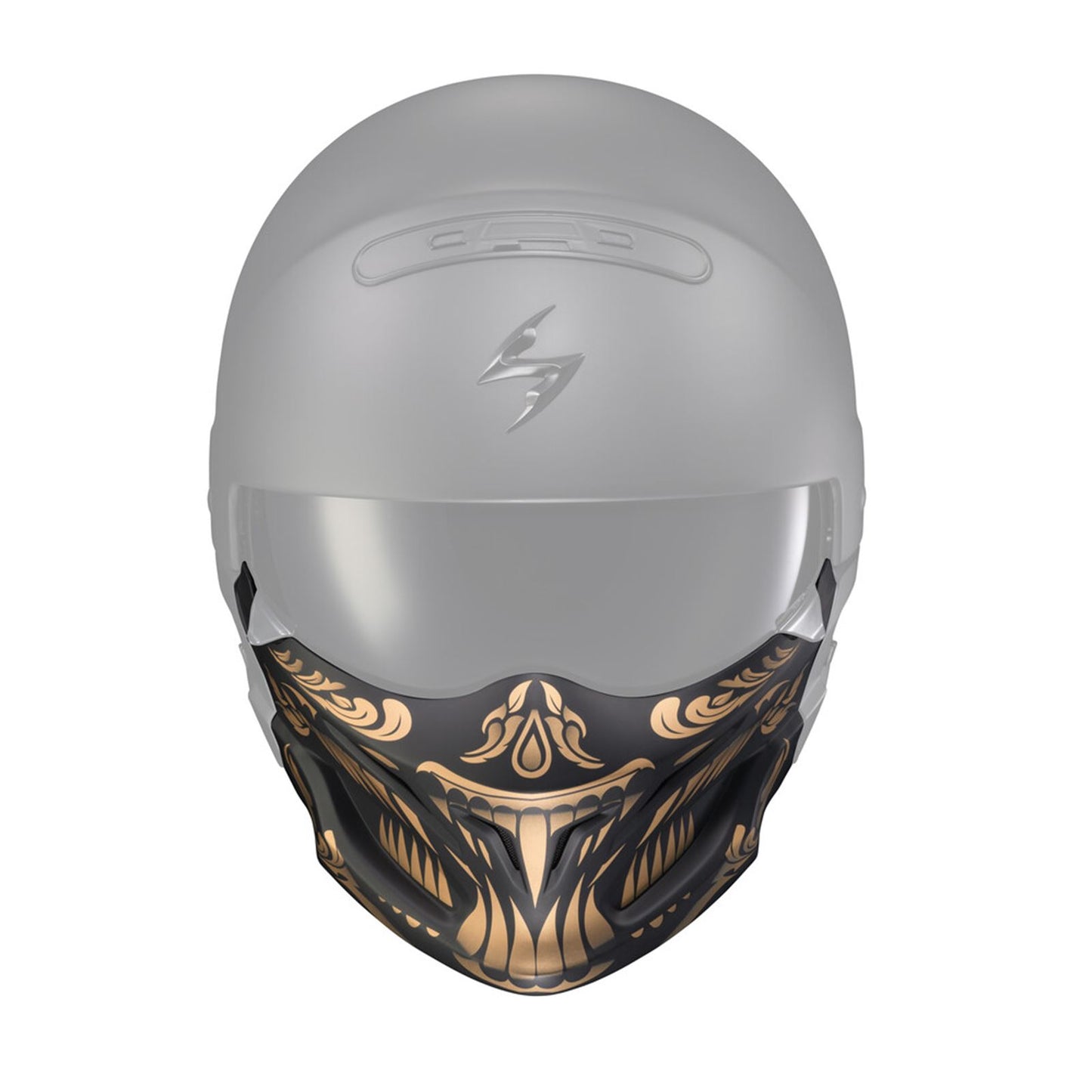 ScorpionEXO Covert Face Mask - Apex Matte Black/Gold [MPN: 52-546-27]_730739