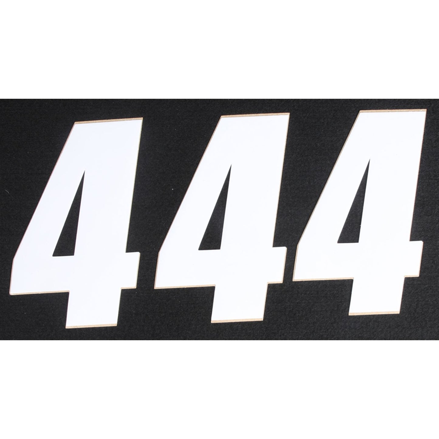 D'Cor Number 4 White 6" - 3/Pack [MPN: 45-16-4]_194262