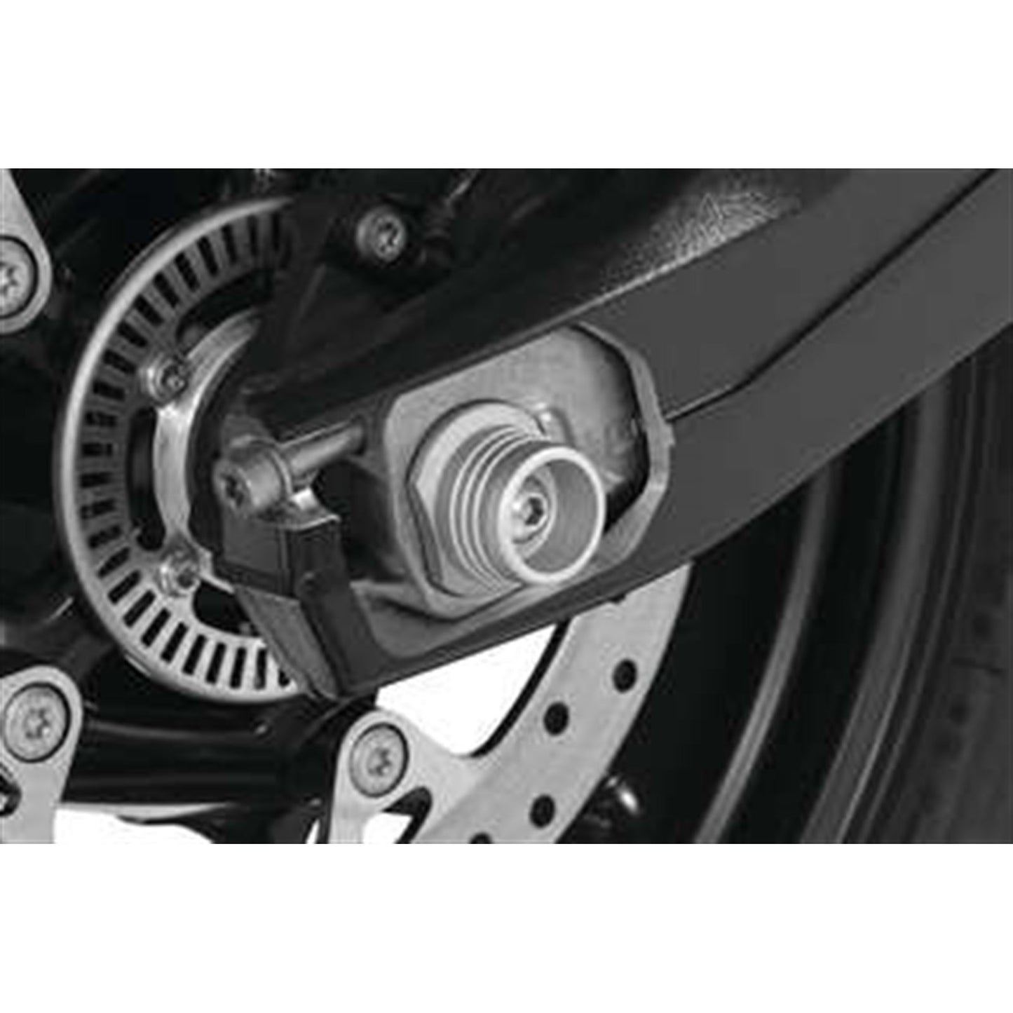 Kuryakyn Lodestar Rear Axle Sliders Silver 3817_980654