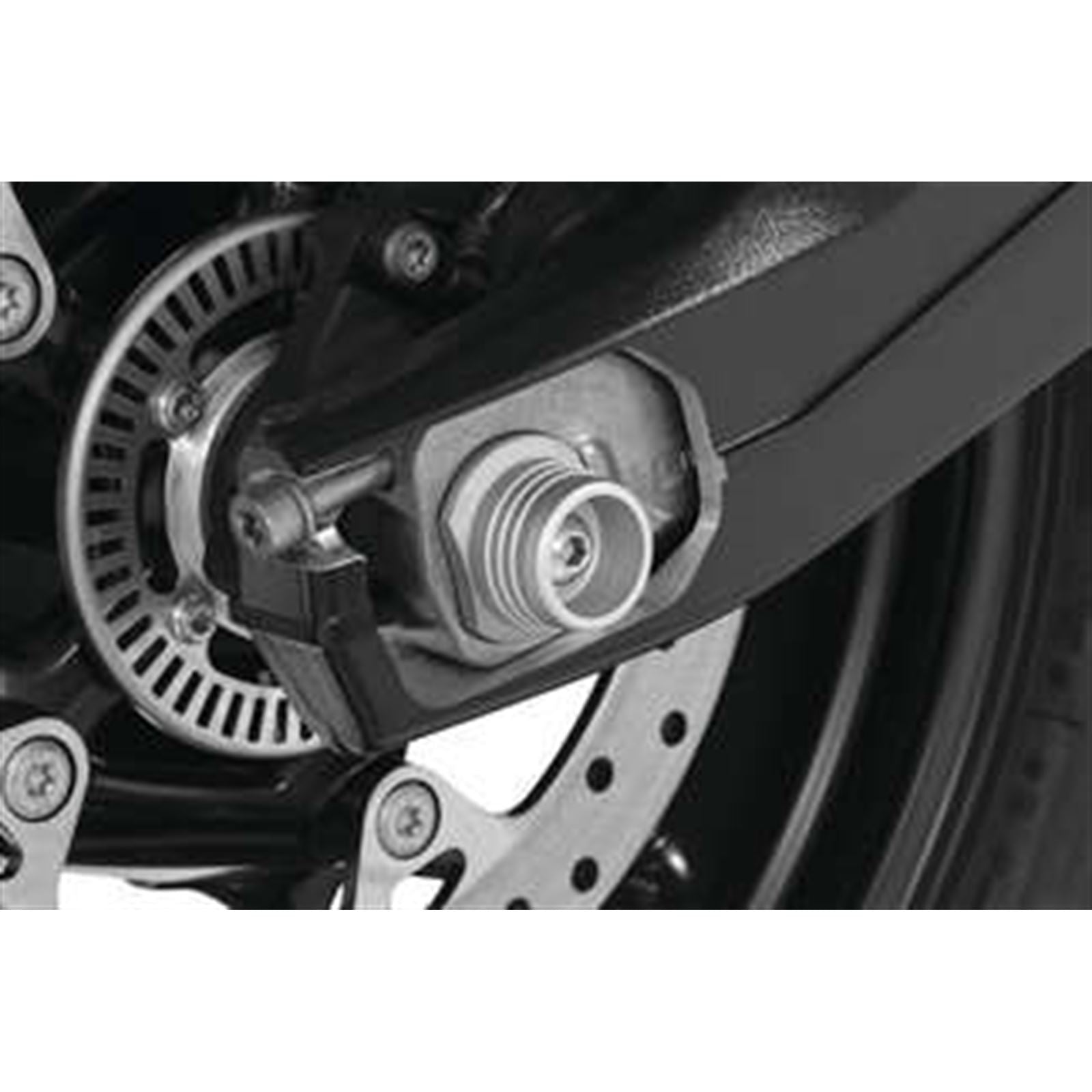 Kuryakyn Lodestar Rear Axle Sliders Silver 3817_980654