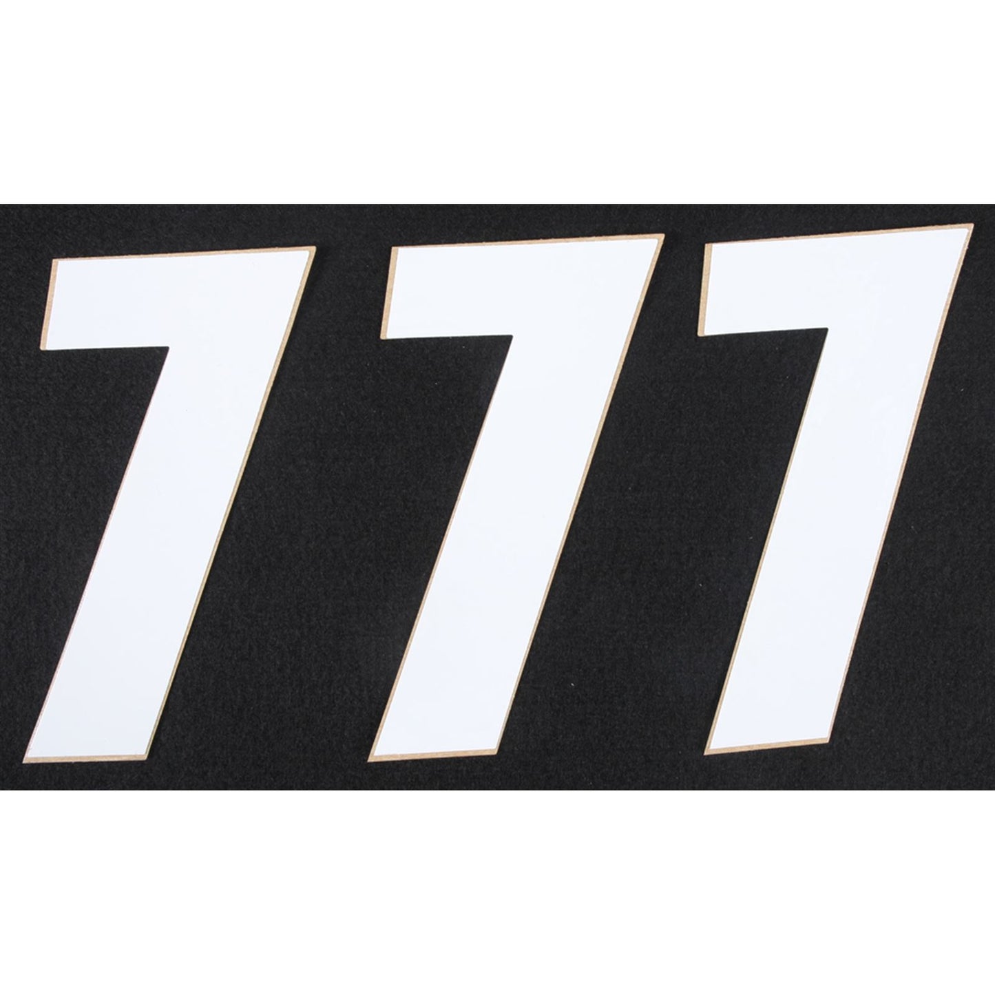 D'Cor Number 7 White 6" - 3/Pack [MPN: 45-16-7]_194265