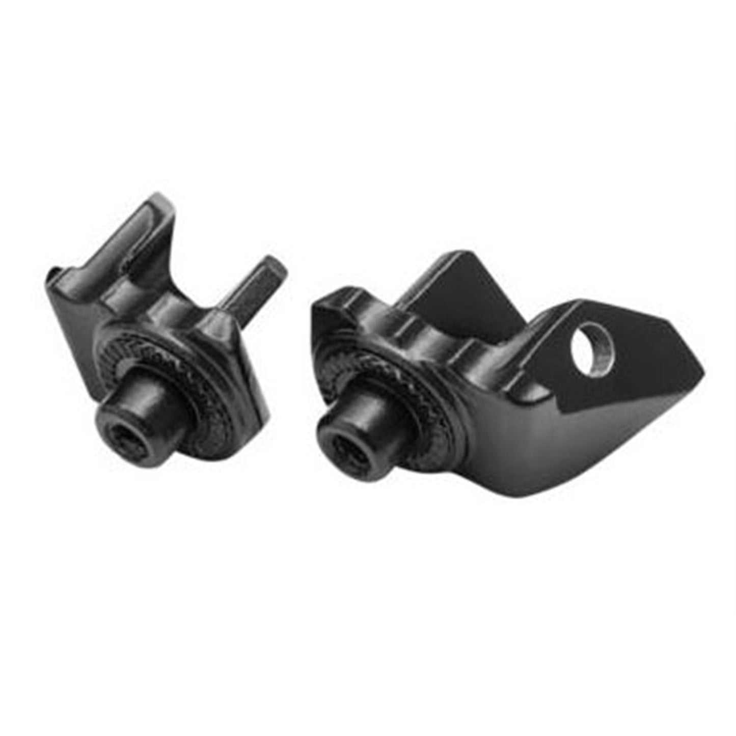 Kuryakyn Front Splined Adaptor Mounts for Cruisers Black 8907_707080
