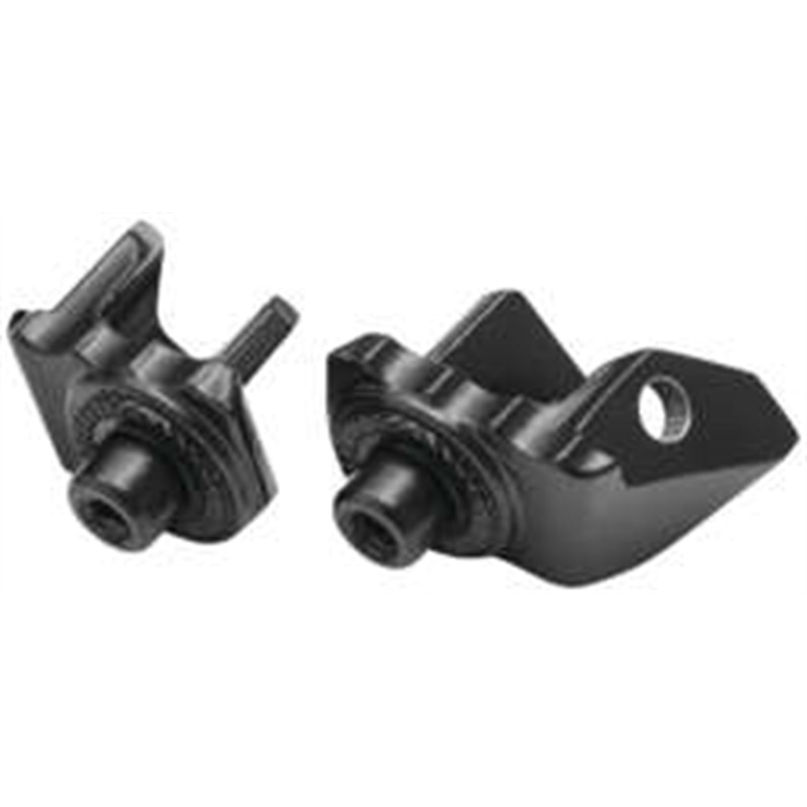 Kuryakyn Front Splined Adaptor Mounts for Cruisers Black 8907_992249