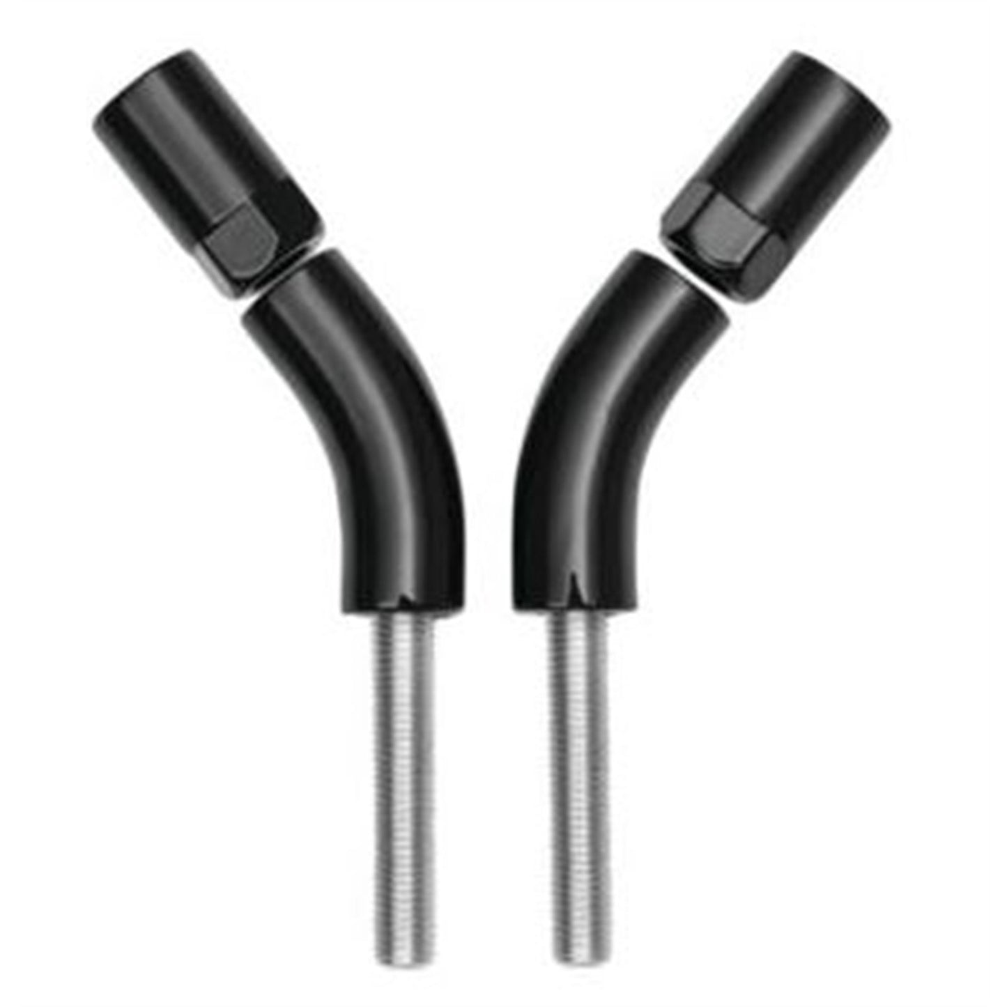 Kuryakyn Mirror Stem Extenders Gloss Black 1216_707084