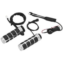 Kuryakyn Heated ISO-Grips for V-Twin Chrome, Throttle-by-Wire 6470_980803