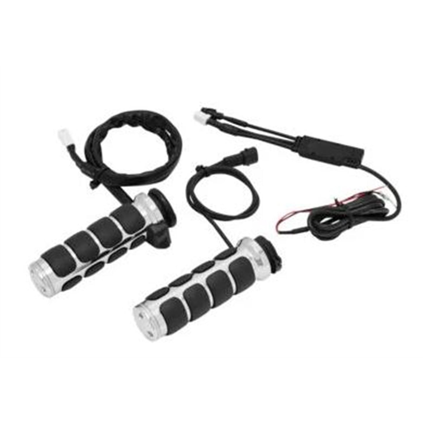 Kuryakyn Heated ISO-Grips for V-Twin Chrome, Dual Cable 6471_707086