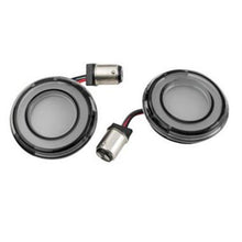 Kuryakyn Tracer LED Turn Signal Inserts 1157 Red/Red LED, Smoke Lens, Rear 2905_707090