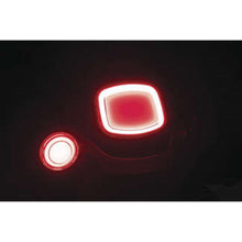 Kuryakyn Tracer LED Turn Signal Inserts 1156 Red LED, Smoke Lens, Rear 2907_991747