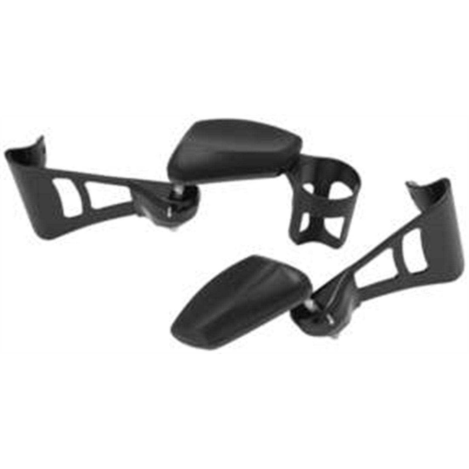 Kuryakyn Passenger Armrests Gloss Black For Harley Touring Trikes '14-21 8700_990204