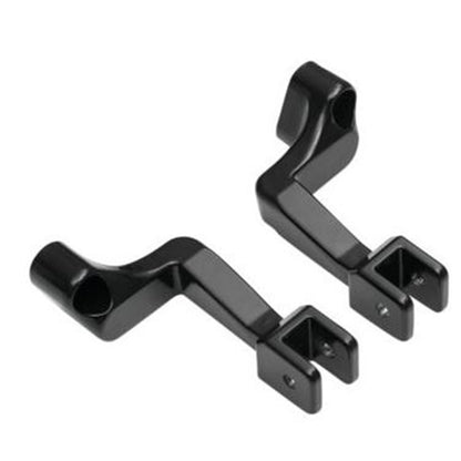 Kuryakyn Passenger Peg and Board Mounts for Indian Gloss Black 5830_707364