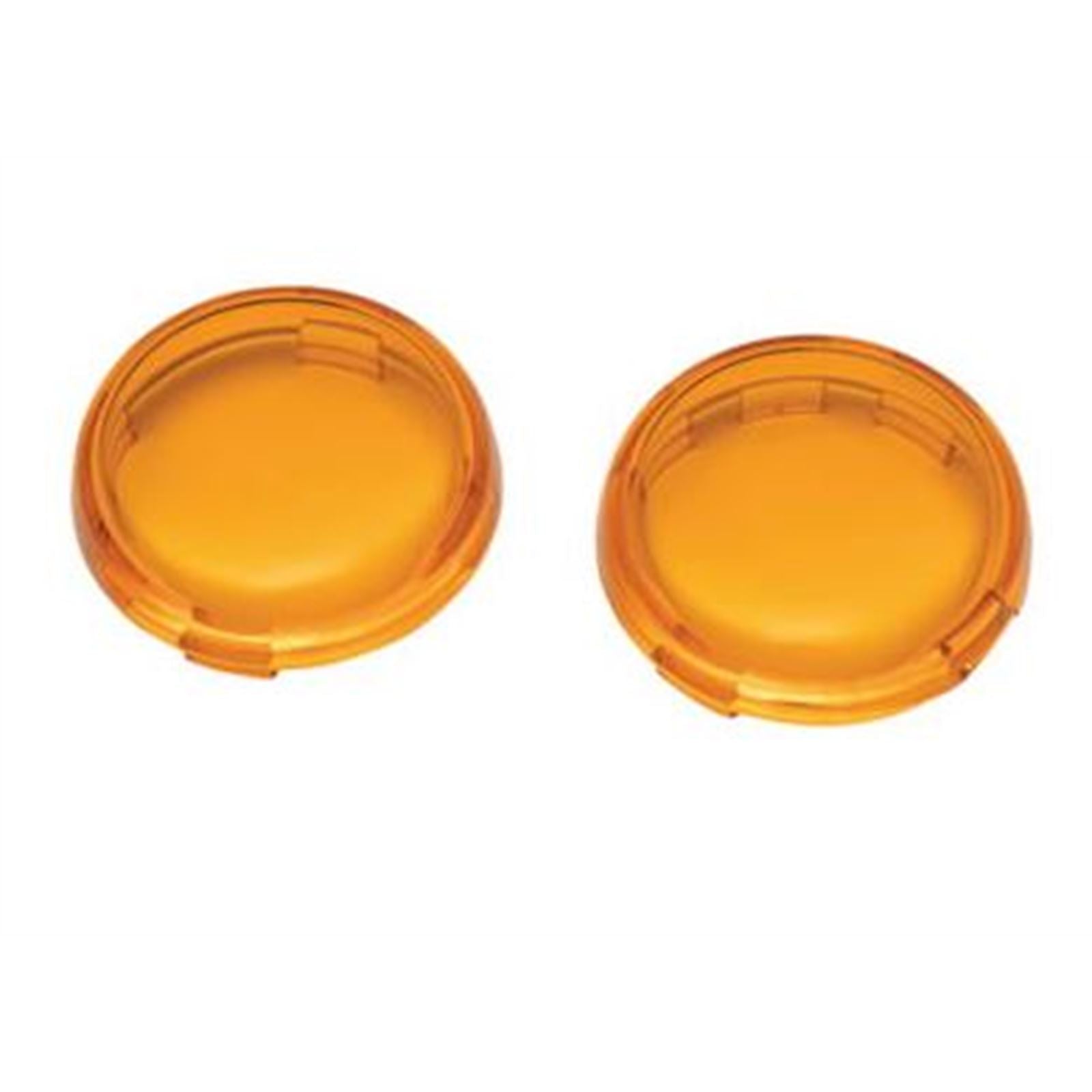 Kuryakyn Lenses for Bullet Style Turn Signals Amber [MPN: 2877]_708188