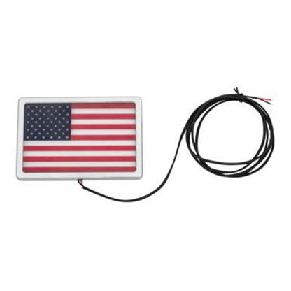 Kuryakyn LED Freedom Flag Freedom Flag, Chrome 2892_708296