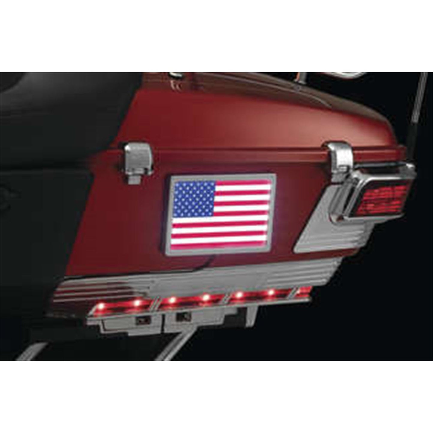 Kuryakyn LED Freedom Flag Freedom Flag, Chrome 2892_985230