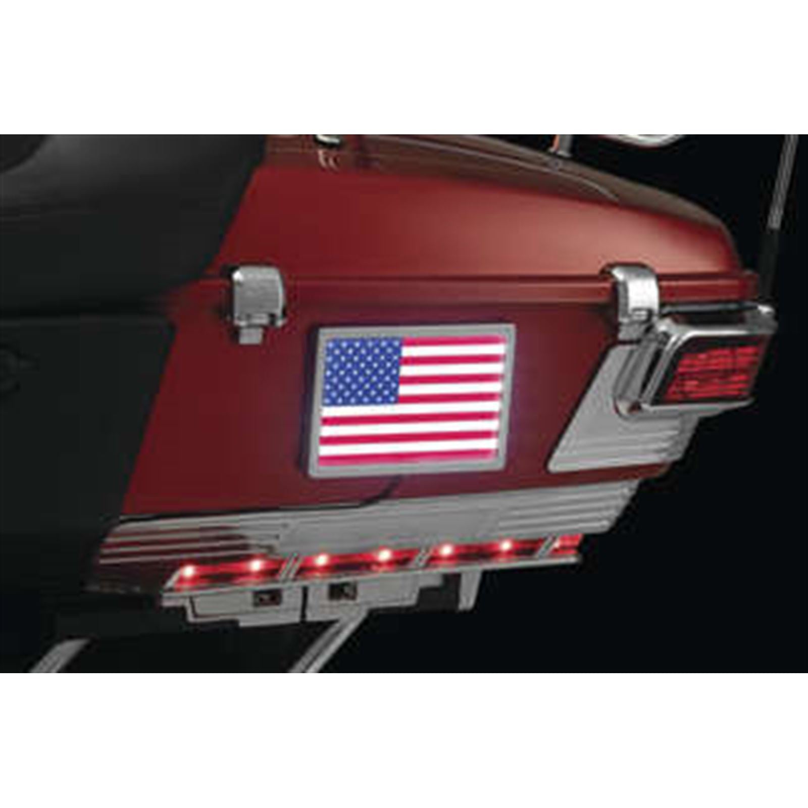 Kuryakyn LED Freedom Flag Freedom Flag, Chrome 2892_985230