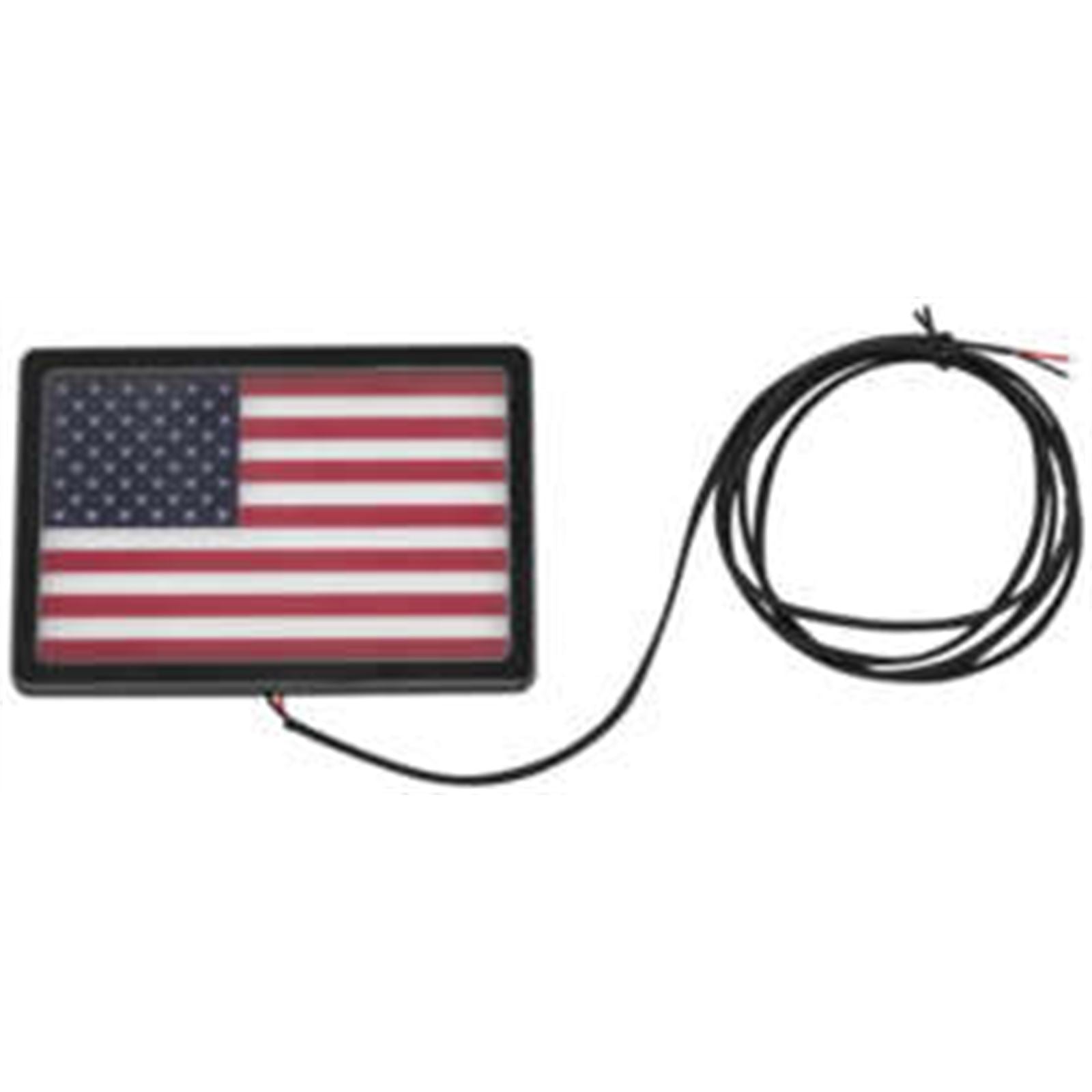 Kuryakyn LED Freedom Flag Freedom Flag, Black 2891_991779