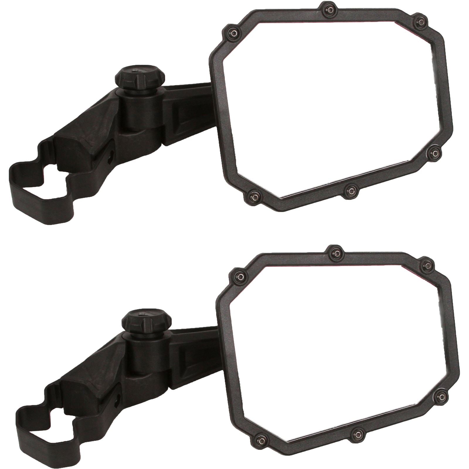 ATV-UTV Tek Elite Series 1 UTV Side Mirrors with Dual Axis Breakaway, Pair EMIRKIT-ES1_1004510