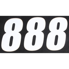 D'Cor Number 8 White 6" - 3/Pack [MPN: 45-16-8]_194266