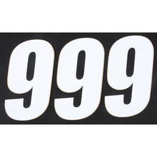 D'Cor Number 9 White 6" - 3/Pack [MPN: 45-16-9]_194267