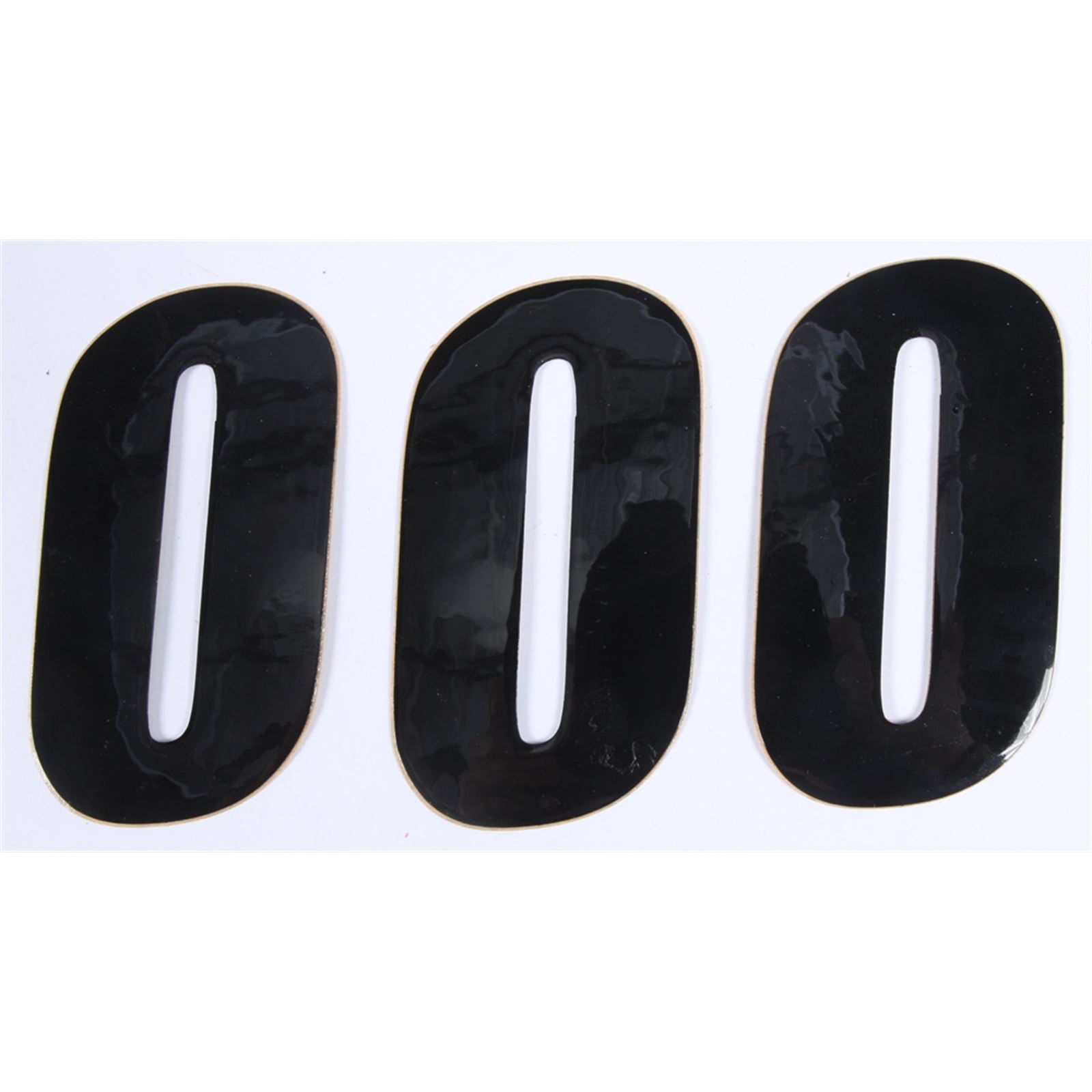 D'Cor Number 0 Black 4" - 3/Pack [MPN: 45-24-0]_194269