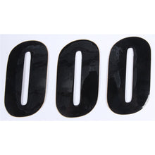 D'Cor Number 0 Black 4" - 3/Pack [MPN: 45-24-0]_194269