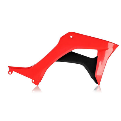 Acerbis Radiator Shroud Hon Red/Black  2872661018_734293