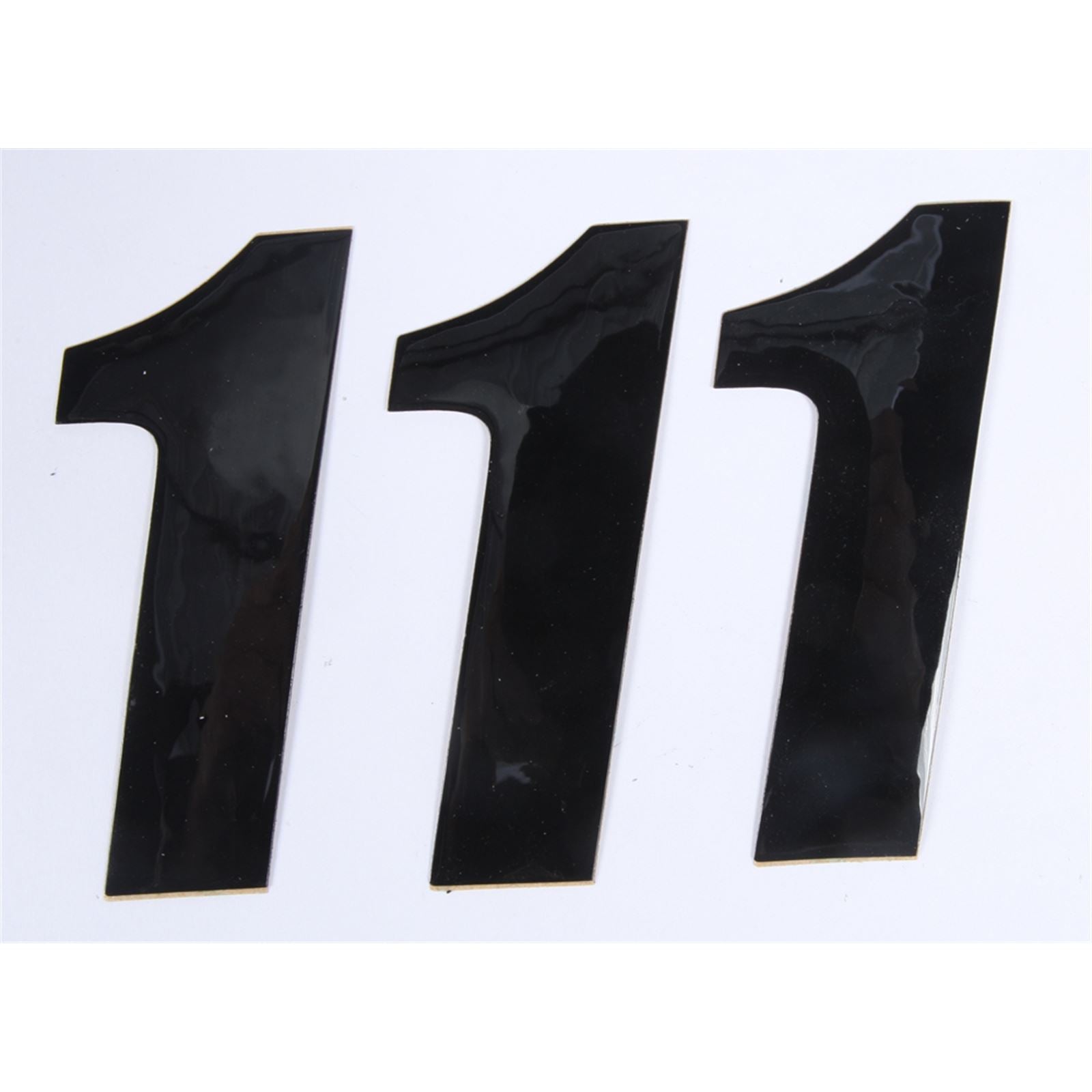 D'Cor Number 1 Black 4" - 3/Pack [MPN: 45-24-1]_194270