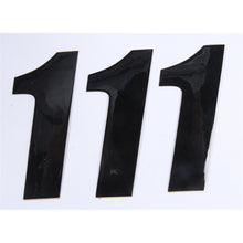 D'Cor Number 1 Black 4" - 3/Pack [MPN: 45-24-1]_194270