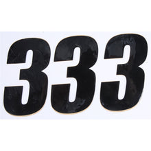 D'Cor Number 3 Black 4" - 3/Pack [MPN: 45-24-3]_194272