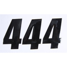 D'Cor Number 4 Black 4" - 3/Pack [MPN: 45-24-4]_194273