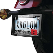 XKGlow LED License Plate Frame with White LED - Black XK034019-B_992189