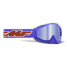 FMF Racing Powerbomb Youth Goggles - Rocket Blue - Blue Mirror Lens [MPN: F-50300-250-02]_1008906