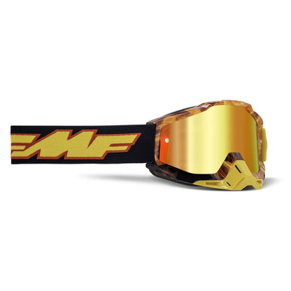 FMF Racing Powerbomb Youth Goggles - Spark - Red Mirror Lens  [MPN: F-50300-251-06]_672541